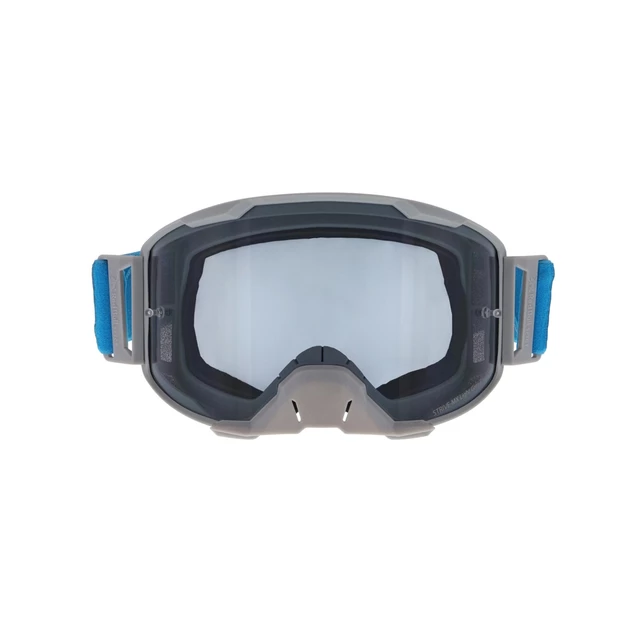 Motokrosové okuliare RedBull Spect Strive Panovision, svetlo šedé matné, plexi dymové