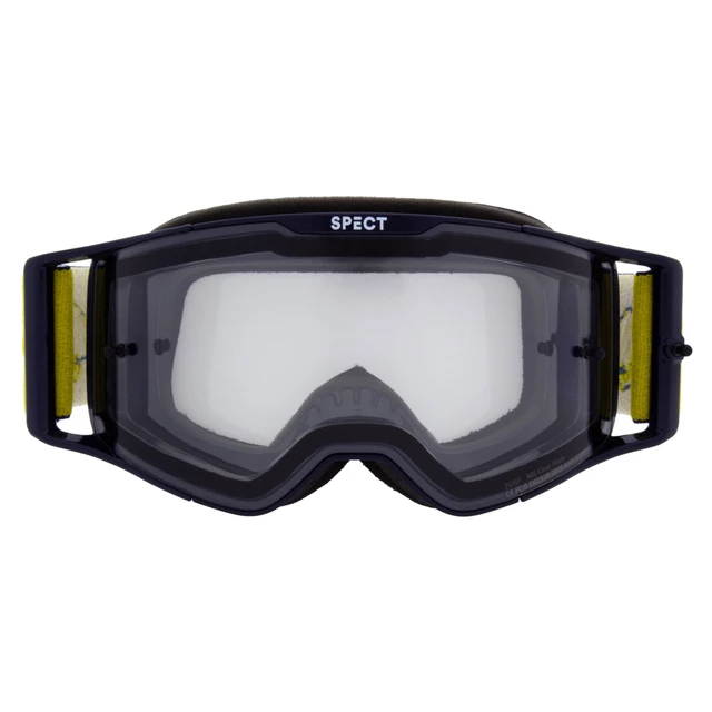 Motokrosové okuliare RedBull Spect Torp, modré, číre plexi
