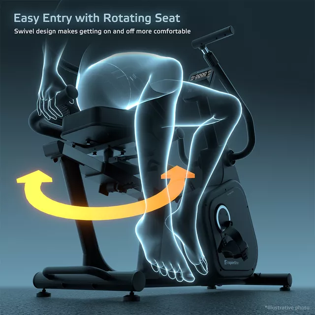 Recumbent inSPORTline ZenSeat 100