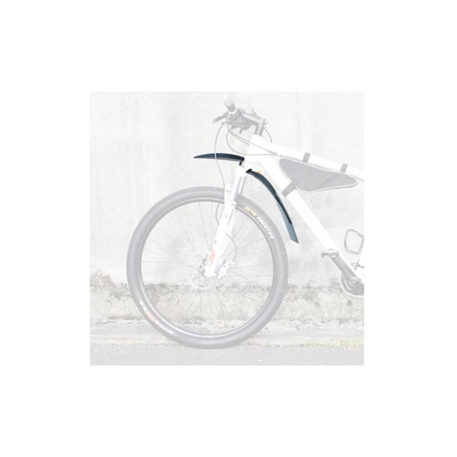 Predný blatník na bicykel SKS Shockblade II 26-27,5" / 2,0-3,0" do stĺpika vidlice - čierno-šedá