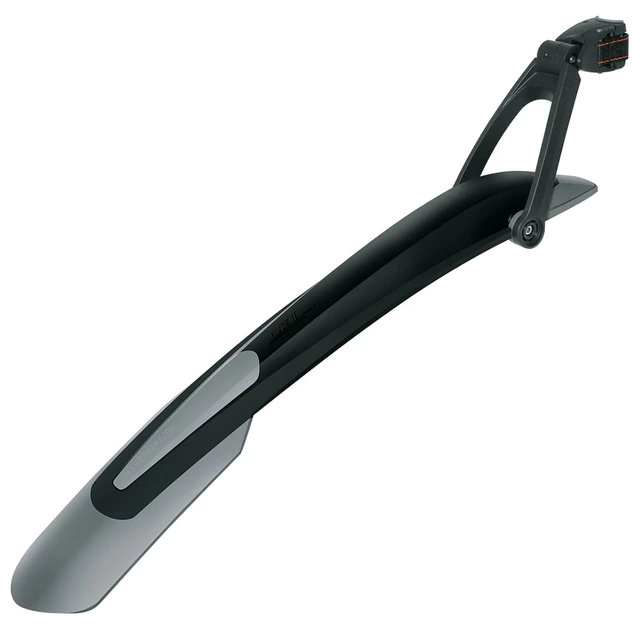 Zadný blatník na bicykel SKS X-Blade II 27,5+", 28", 29" / 2,0-3,0" na sedlovku - čierno-šedá - čierno-šedá