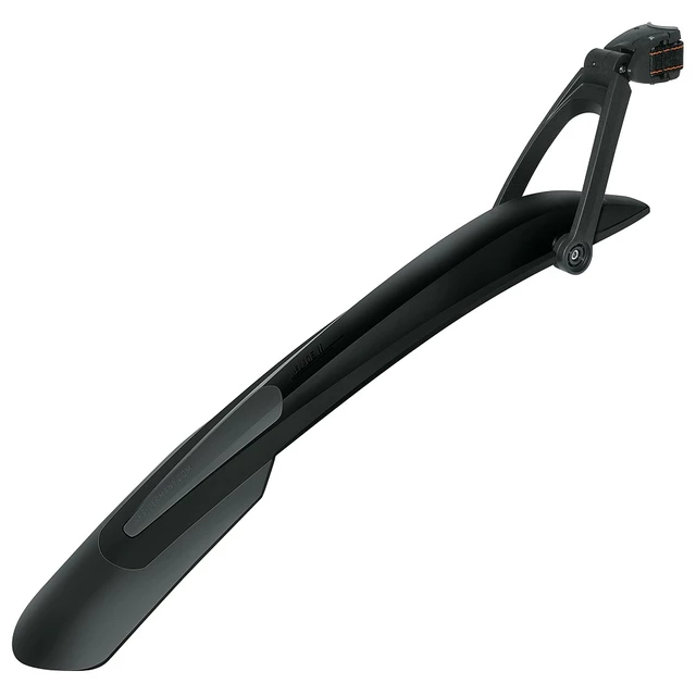 Zadný blatník na bicykel SKS X-Blade II 27,5+", 28", 29" / 2,0-3,0" na sedlovku - čierno-šedá - čierna