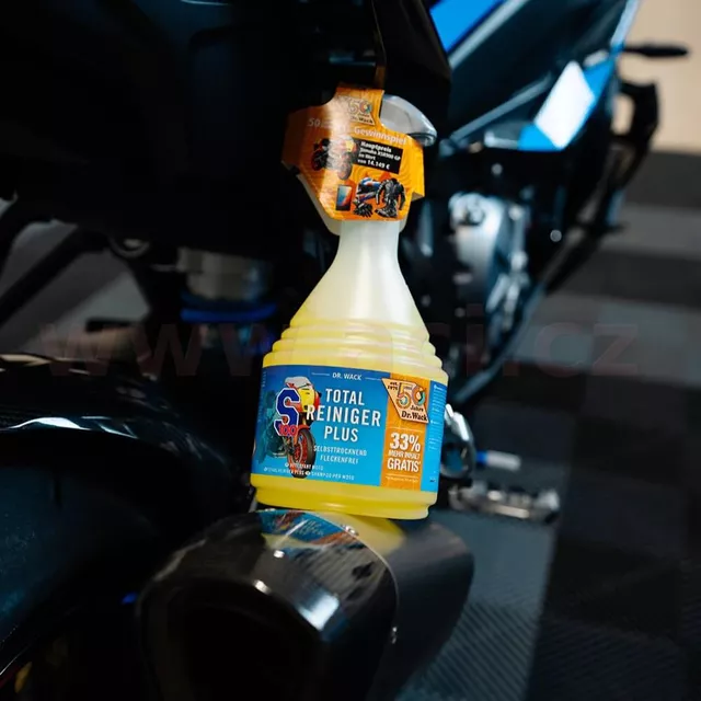 Čistič motocykla S100 Total Cleaner 1000 ml