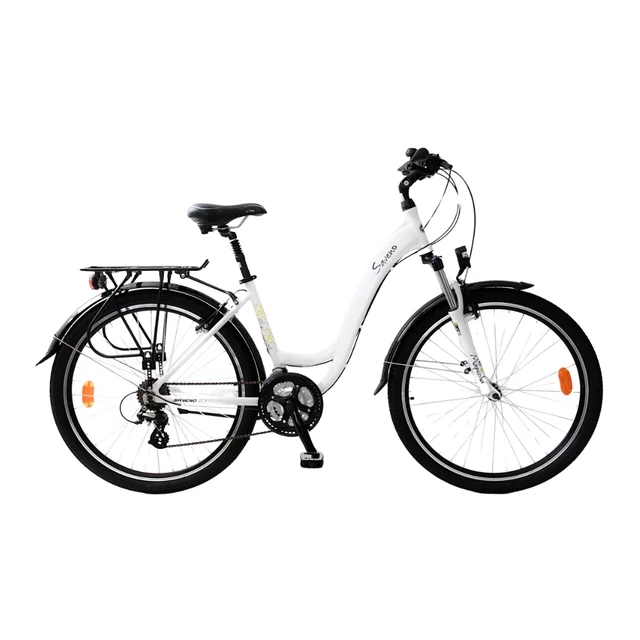 Dámsky mestský bicykel Saveno Magnolia 27,5" - model 2025 - biela