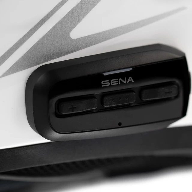 Moto prilba s headsetom SENA Outstar S matná čierna