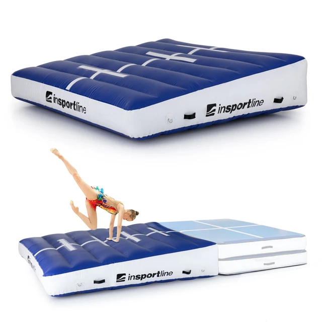Nafukovací klin inSPORTline Air-incline 200x200x40 cm