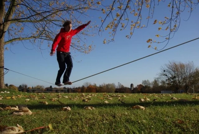 Slackline - Singing Rock 10 m