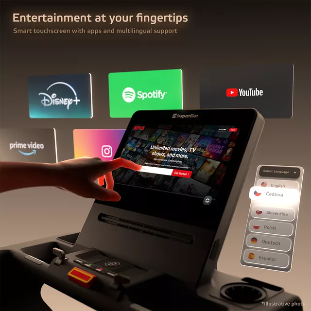 Bežecký pás inSPORTline Velocer Run