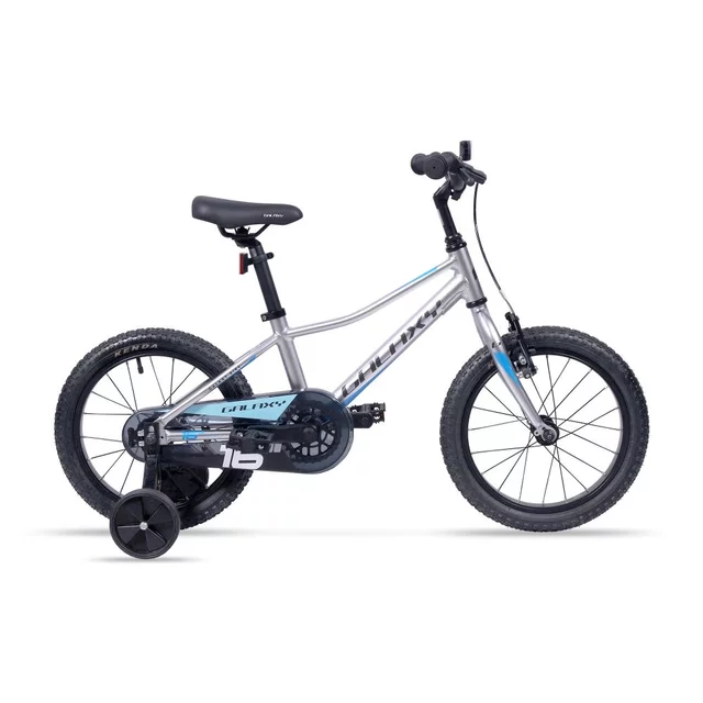 Detský bicykel Galaxy Sputnik 16" - model 2026 - zelená - strieborná