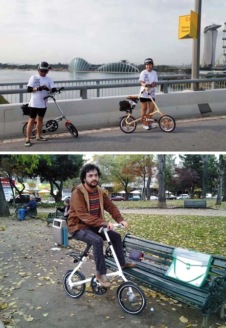 Skladací bicykel Kellys Strida Metropolis