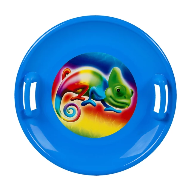 Tanier na sneh STT - modrá emoji girl - modrá chameleón