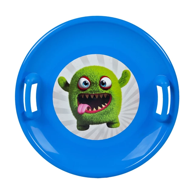 Tanier na sneh STT - modrá emoji girl - modrá monster