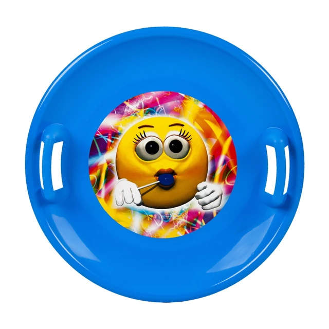 Tanier na sneh STT - modrá emoji girl - modrá emoji girl