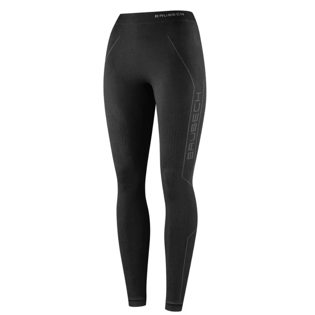Dámske termo nohavice na motorku Brubeck Cooler LE1389W - Black - Black