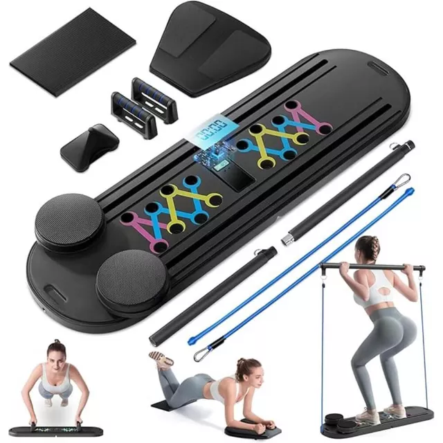 Multifunkčná doska na kľuky a pilates inSPORTline Pushap Zen