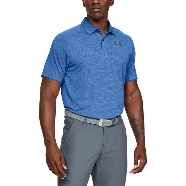 Pánske tričko Under Armour Tour Tips Polo - Neo Turquoise