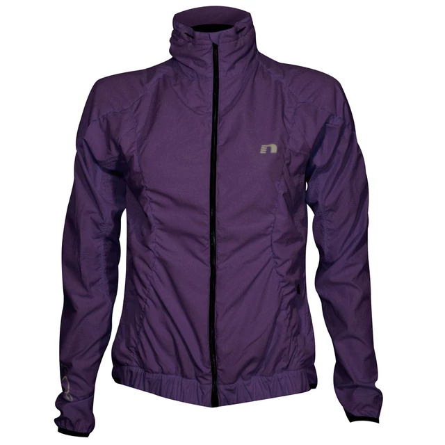 Dámska módna bunda Newline Imotion Ruffle Jacket - titan šedá