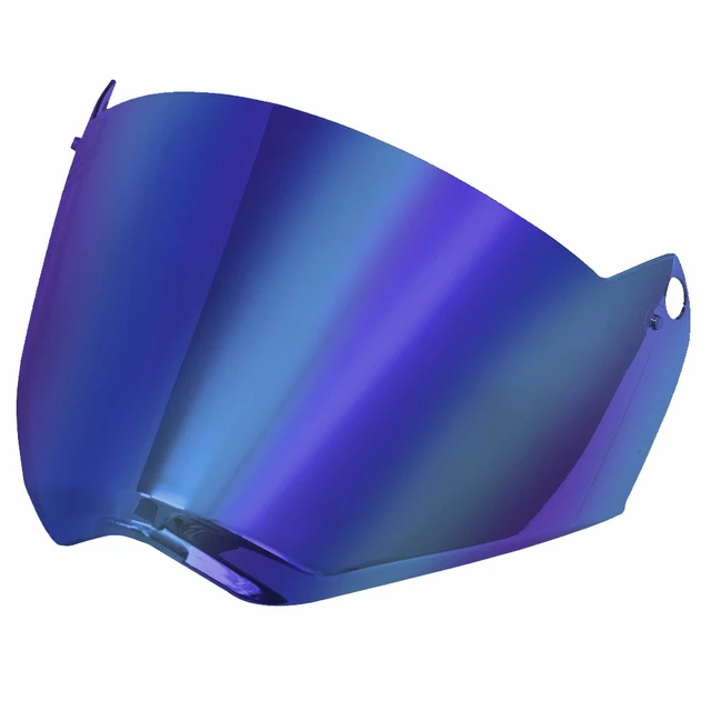 Náhradné plexi pre prilbu LS2 MX436 Pioneer - tinted - Iridium Blue