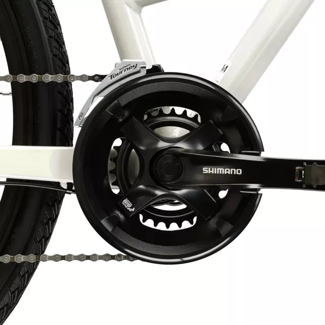 Dámsky crossový bicykel Kross Evado 4.0 28" Gen 007 - šedá / námornícka modrá / lesk