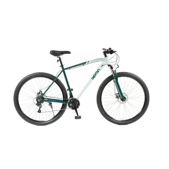 Pánsky horský bicykel Olpran ASTACUS Man 29" - šedá/tmavo červená - šedá/petrolejová