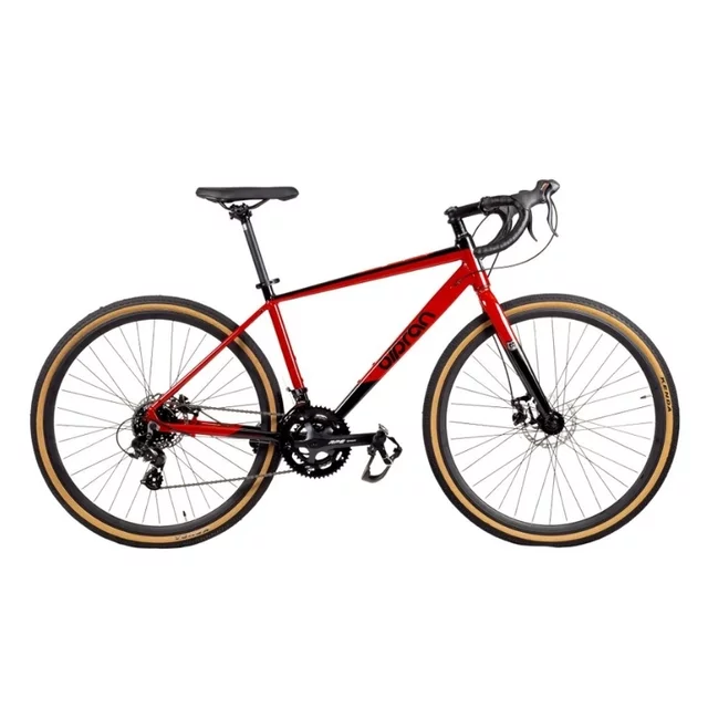 Gravel bicykel Olpran Ursus Arctos Basic 28" - červená/čierna - červená/čierna