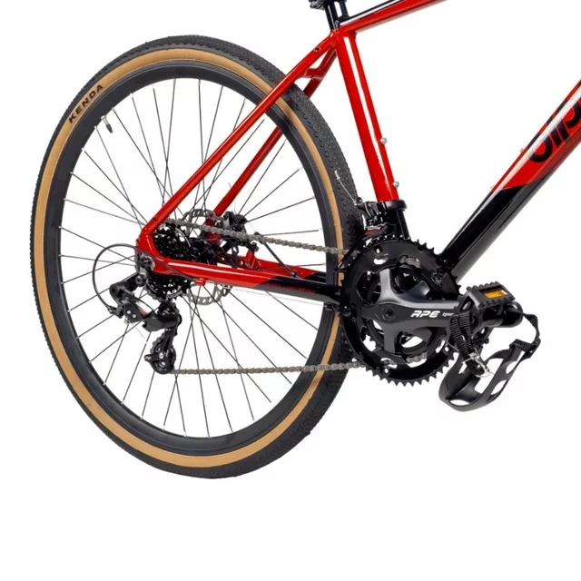 Gravel bicykel Olpran Ursus Arctos Basic 28" - červená/čierna