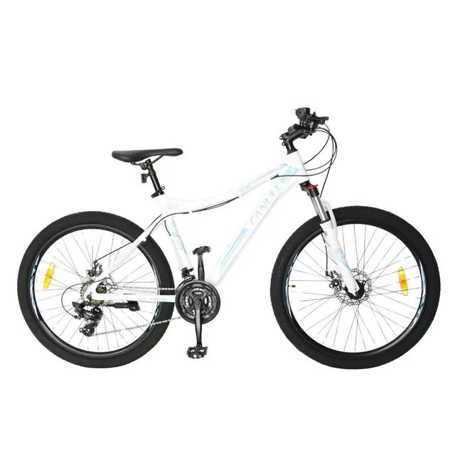 Juniorský bicykel Canull XC 261 Lady 24" - model 2026 - white/black - white/turquoise