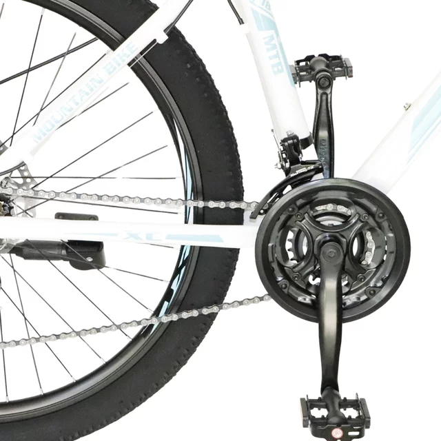 Juniorský bicykel Canull XC 261 Lady 24" - model 2026 - white/black