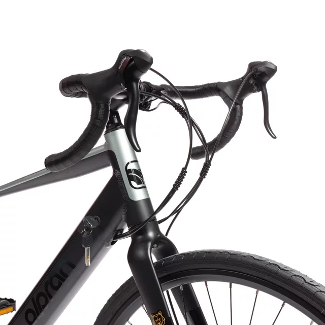 Gravel elektrobicykel Olpran e-Gravel 28" 360Wh - model 2026 • dojazd až 90 km - modro-tyrkysová