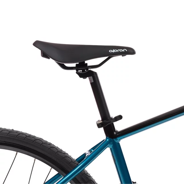 Gravel elektrobicykel Olpran e-Gravel 28" 360Wh - model 2026 • dojazd až 90 km - modro-tyrkysová