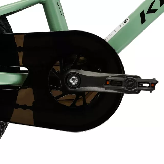 Detský bicykel Kross Liftie 16" - model 2025 - zelená / čierna / matný