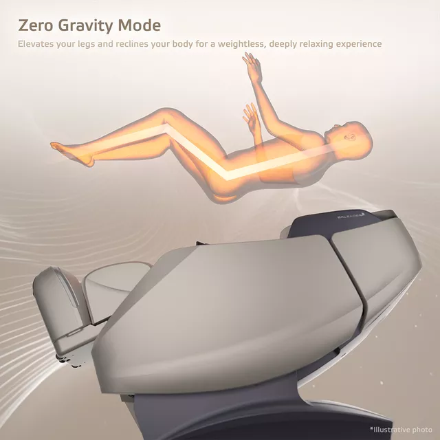 4D masážne kreslo inSPORTline Balsadena - čierna