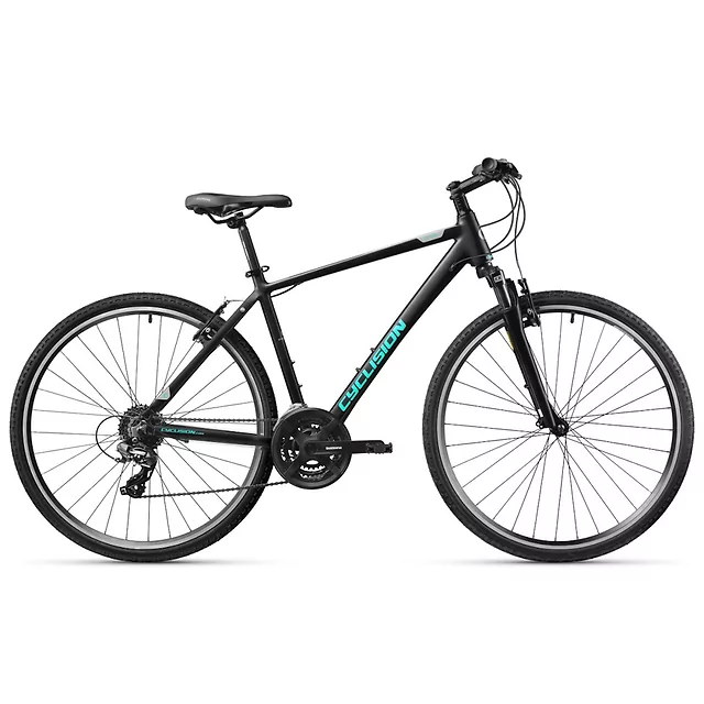 Pánsky crossový bicykel Cyclision Zodin 5 MK-II 28" - Azure Steel - Dark Minty