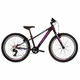 Juniorský dievčenský bicykel Kross LEA JR 2.0 24" Gen 002 - čierna/ružová/modrá