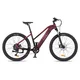 Dámsky horský elektrobicykel inSPORTline ISL Cleora 648 Wh 27,5" - model 2026 - Coral Orange - Velour Red