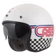 Moto prilba Cassida Oxygen Rondo 2.0 biela perleť/červená/modrá/čierna