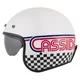 Moto prilba Cassida Oxygen Rondo 2.0 biela perleť/červená/modrá/čierna