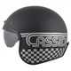 Moto prilba Cassida Oxygen Rondo 2.0 čierna matná/strieborná