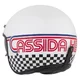 Moto prilba Cassida Oxygen Rondo 2.0 biela perleť/červená/modrá/čierna