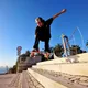Pennyboard Street Surfing Beach Board - Summer Sun, žltý