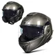 Preklápacia moto prilba W-TEC Zoroz P/J - Glossy Tricolor - Metallic Grey