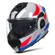 Preklápacia moto prilba W-TEC Zoroz P/J - Glossy Tricolor