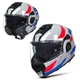Preklápacia moto prilba W-TEC Zoroz P/J - Glossy Tricolor - Glossy Tricolor