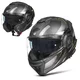 Preklápacia moto prilba W-TEC Zoroz P/J - Glossy Tricolor - Matt Black-Fluo Yellow