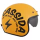 Moto prilba Cassida Oxygen Gear 2.0 žltá/čierna