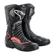 Moto topánky Alpinestars S-MX 6 čierna/šedá/červená fluo - čierna/šedá/červená fluo - čierna/šedá/červená fluo