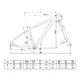 Horský bicykel KELLYS SPIDER X50 29" - model 2025 - Slate Grey