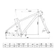 Horský bicykel KELLYS GIBON 05 27,5" - model 2025 - Ebony Green