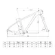 Horský bicykel KELLYS SPIDER X30 26" - model 2026 - chrome grey