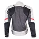 Dámska moto bunda W-TEC Lucina - 2. akosť - čierno-biela